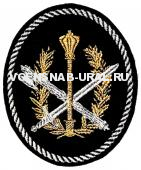 Шеврон Выш. ФСИН, Территориальный аппарат (шестопер)