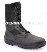Ботинки В/Берцы Бутекс "Тропик" облегченная подошва, кожа+ткань черная р.38-47 м 716-1