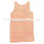 Майка-тельник Оранжевая ш/п п/г (кулирка) МЧС р.62-66