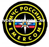 Шеврон Пласт. МЧС EMERCOM d-55