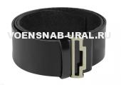 Ремень солдатский ИК Черный (ш.45мм, иск. кожа под бляху)