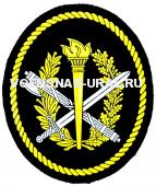 Шеврон Пласт. ФСИН Учебные заведения (факел)