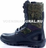 Ботинки В/Берцы Бутекс "Тропик" облегченная подошва, кожа+ткань кмф. Цифра р.38-47 м 716-1И