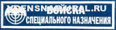 Нагр. нашивка Пласт. Обр.1993г. Войска Спецназ