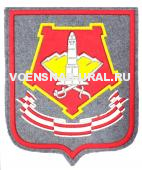 Шеврон Пласт. Щит Войска ЦВО (фон серый)