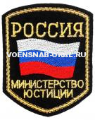 Шеврон Выш. Россия МЮ флаг