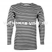 Фуфайка-тельник Черная (кулирка) МП р.62-66