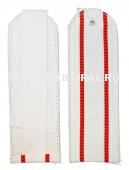 Погоны МВД ПОЛИЦИЯ белые 2 пр. без канта