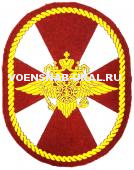 Шеврон Пласт. ВВ МВД (фон краповый)