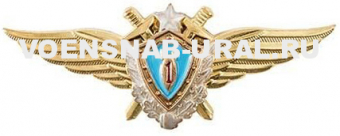 0801-1180 Знак Классность Офицера ВВС штурман № 1